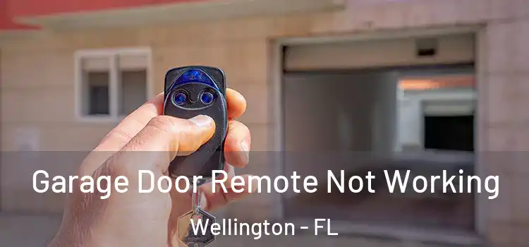  Garage Door Remote Not Working Wellington - FL